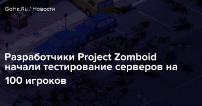 Разработчики Project Zomboid начали тестирование серверов на 100 игроков - goha.ru