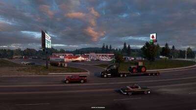 Новые скриншоты из будущего DLC Montana - тракстопы - playground.ru - Сша - штат Монтана - state Montana