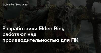 Разработчики Elden Ring работают над производительностью для ПК - goha.ru