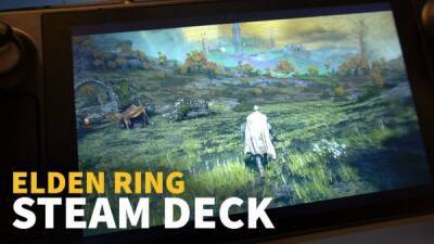 8 минут геймплея Elden Ring на Steam Deck - playground.ru