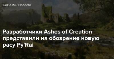 Разработчики Ashes of Creation представили на обозрение новую расу Py'Rai - goha.ru