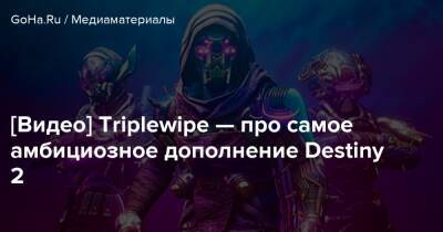 [Видео] Triplewipe — про самое амбициозное дополнение Destiny 2 - goha.ru