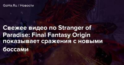 Team Ninja - Свежее видео по Stranger of Paradise: Final Fantasy Origin показывает сражения с новыми боссами - goha.ru