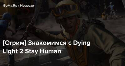 [Стрим] Знакомимся с Dying Light 2 Stay Human - goha.ru