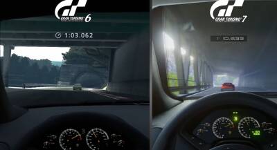 Sony показала геймплей Gran Turismo 7. Сравнение графики с Gran Turismo 6 для PlayStation 3 и с версией GT 7 2020 года - gametech.ru