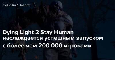 Dying Light 2 Stay Human наслаждается успешным запуском с более чем 200 000 игроками - goha.ru