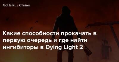 Какие навыки прокачать в первую очередь и где найти ингибиторы в Dying Light 2 - goha.ru