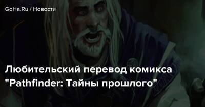 Любительский перевод комикса “Pathfinder: Тайны прошлого” - goha.ru