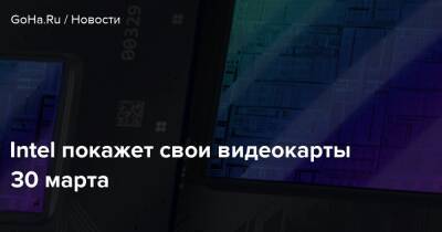 Intel покажет свои видеокарты 30 марта - goha.ru