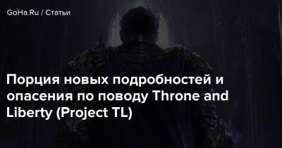 Порция новых подробностей и опасения по поводу Throne and Liberty (Project TL) - goha.ru