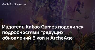 Издатель Kakao Games поделился подробностями грядущих обновлений Elyon и ArcheAge - goha.ru