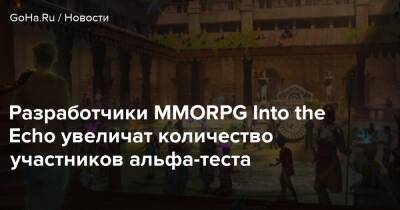 Разработчики MMORPG Into the Echo увеличат количество участников альфа-теста - goha.ru