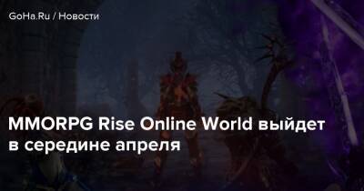 MMORPG Rise Online World выйдет в середине апреля - goha.ru - Турция