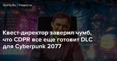 Павел Саско - Квест-директор заверил чумб, что CDPR все еще готовит DLC для Cyberpunk 2077 - goha.ru