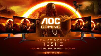 Бренд AGON by AOC представил новые 165-герцевые игровые мониторы - cubiq.ru