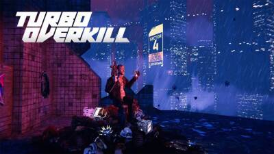 Джон Турбо - Ретро-шутер Turbo Overkill выйдет в раннем доступе 22 апреля - playisgame.com - Парадайз