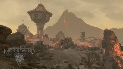 Пепельные красоты и модный ходячий труп - показываем, что сделали Beyond Skyrim: Morrowind за три месяца - playground.ru