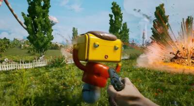 Разработчики Atomic Heart показали геймплей с топором и ёлками - gametech.ru