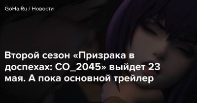 Илья Кувшинов - Второй сезон «Призрака в доспехах: СО_2045» выйдет 23 мая. А пока основной трейлер - goha.ru