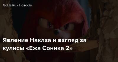 Явление Наклза и взгляд за кулисы «Ежа Соника 2» - goha.ru - Россия