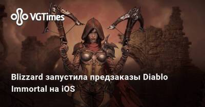 Blizzard запустила предзаказы Diablo Immortal на iOS - vgtimes.ru