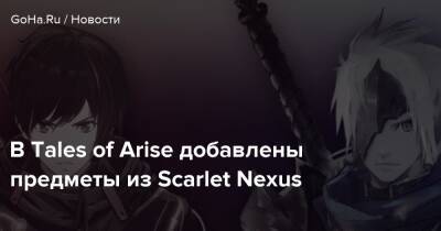 В Tales of Arise добавлены предметы из Scarlet Nexus - goha.ru