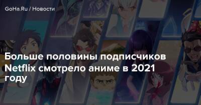 Wit Studio - Больше половины подписчиков Netflix смотрело аниме в 2021 году - goha.ru - Япония