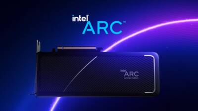 Intel демонстрирует видеокарту Arc Alchemist для высокопроизводительных игровых систем, выпуск состоится летом 2022 года - playground.ru