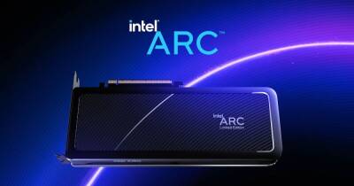 Intel показала внешний вид видеокарты Arc Alchemist Desktop лимитированной серии - cybersport.ru