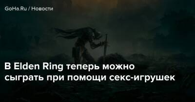 В Elden Ring теперь можно сыграть при помощи секс-игрушек - goha.ru