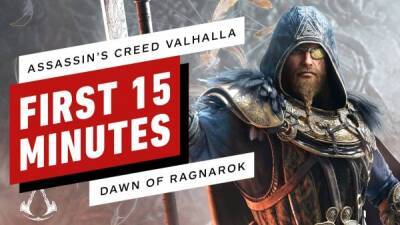 Первые 15 минут Assassin's Creed Valhalla - Dawn of Ragnarok - playground.ru - Норвегия