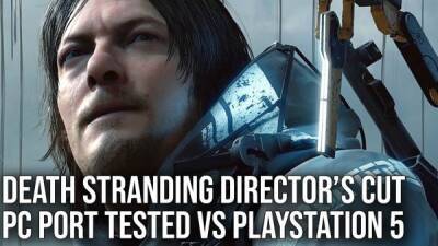 В Digital Foundry сравнили Death Stranding: Director's Cut на PS5 и ПК - playground.ru
