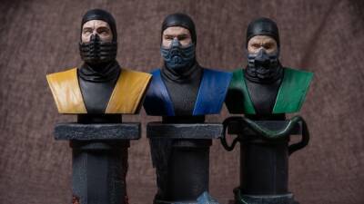 Фанат Mortal Kombat из России сделал бюсты культовых персонажей игры - playground.ru - Россия