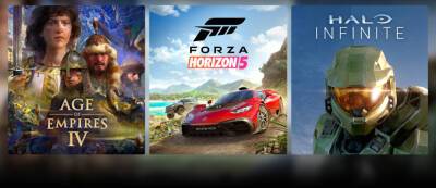 Microsoft дарит три месяца подписки PC Game Pass игрокам Halo Infinite, Forza Horizon 5 и Age of Empires 4 - gamemag.ru
