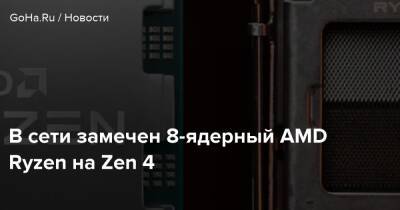 В сети замечен 8-ядерный AMD Ryzen на Zen 4 - goha.ru