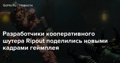 Разработчики кооперативного шутера Ripout поделились новыми кадрами геймплея - goha.ru