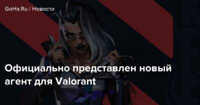 Официально представлен новый агент для Valorant - goha.ru