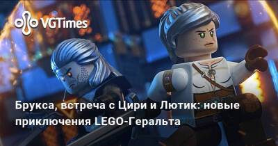 Брукса, встреча с Цири и Лютик: новые приключения LEGO-Геральта - vgtimes.ru - Новиград