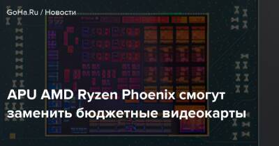 APU AMD Ryzen Phoenix смогут заменить бюджетные видеокарты - goha.ru