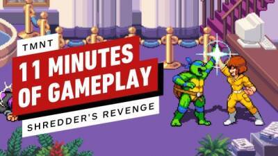 11 минут нового геймплея Teenage Mutant Ninja Turtles: Shredder's Revenge - playground.ru