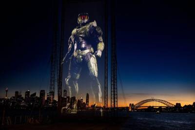 18-метровая голограмма главного героя Halo уже посетила четыре страны - gametech.ru - Россия - Бразилия - Австралия - Канада - Мексика