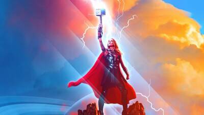 Chris Hemsworth - Natalie Portman - Alternatieve Thor: Love and Thunder poster onthuld met Natalie Portman - ru.ign.com