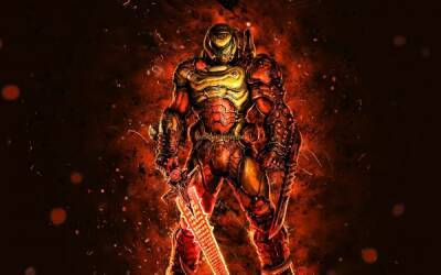 Главный герой Doom уничтожил одного из боссов God of War - playground.ru