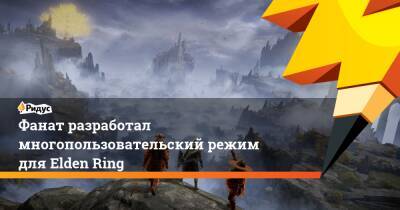 Фанат разработал многопользовательский режим для Elden Ring - ridus.ru