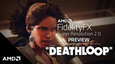 AMD показала сравнительные скриншоты Deathloop с технологией FidelityFX Super Resolution 2.0 при различных разрешениях - playground.ru