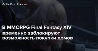 В MMORPG Final Fantasy XIV временно заблокируют возможность покупки домов - goha.ru