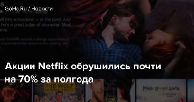 Акции Netflix обрушились почти на 70% за полгода - goha.ru