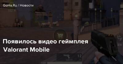 Появилось видео геймплея Valorant Mobile - goha.ru - Китай