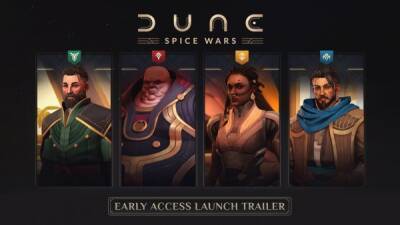 Фрэнк Герберт - Dune: Spice Wars стала доступна в раннем доступе Steam - playground.ru