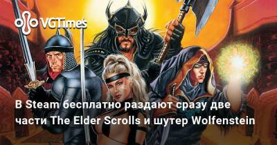 В Steam бесплатно раздают сразу две части The Elder Scrolls и шутер Wolfenstein - vgtimes.ru